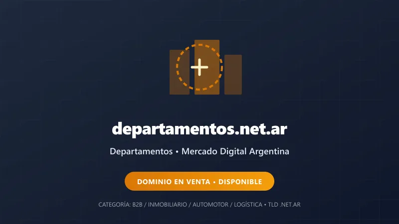 Identidad gráfica y activo digital para Departamentos en Argentina